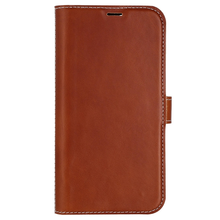 Essentials iPhone 12/12 Pro Leather wallet, detachable, Brown i gruppen SMARTPHONES & TABLETS / Mobil Beskyttelse / Apple / iPhone 12 Pro hos TP E-commerce Nordic AB (C65042)