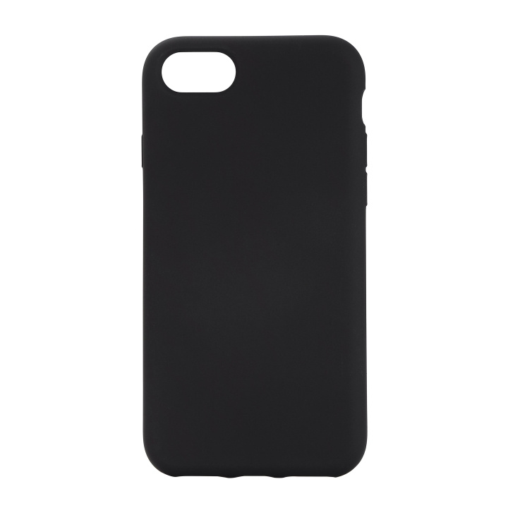 Essentials iPhone 6/7/8/SE (2020/2022) Silicone back cov,Blk i gruppen SMARTPHONES & TABLETS / Mobil Beskyttelse / Apple / iPhone SE (2nd gen & 3rd gen) / Cover hos TP E-commerce Nordic AB (C65046)