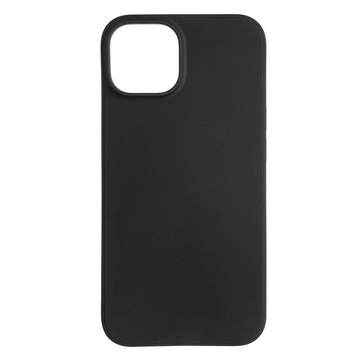 Essentials iPhone 13/14 recycled TPU cover, black i gruppen SMARTPHONES & TABLETS / Mobil Beskyttelse / Apple / iPhone 13 hos TP E-commerce Nordic AB (C65063)