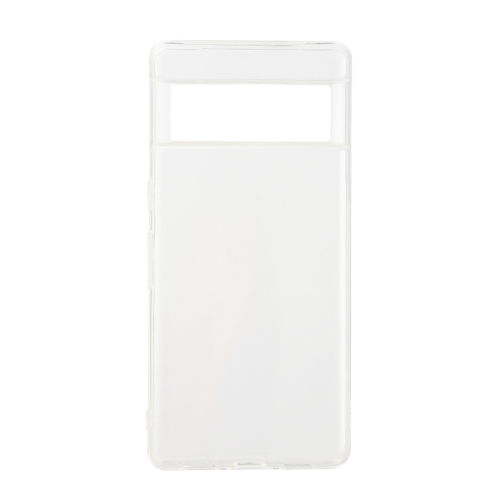 Essentials Google Pixel 7a TPU back cover, transparent i gruppen SMARTPHONES & TABLETS / Mobil Beskyttelse / Google hos TP E-commerce Nordic AB (C65075)
