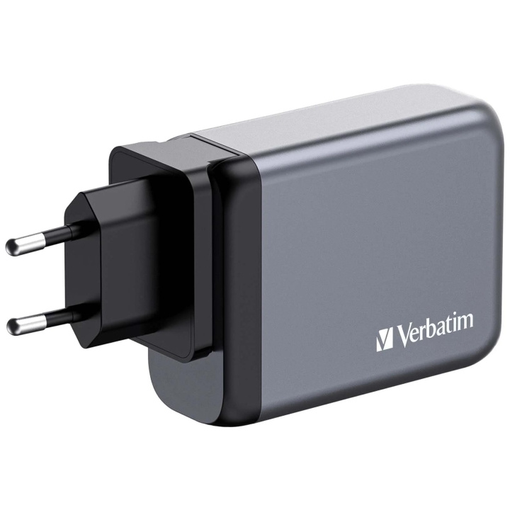 Verbatim GNC-100 GaN Charger 100W with 1 x USB-C® PD 100W i gruppen COMPUTERTILBEHØR / Bærbare computere og tilbehør / Oplader / Opladere til laptops / Universal hos TP E-commerce Nordic AB (C65084)