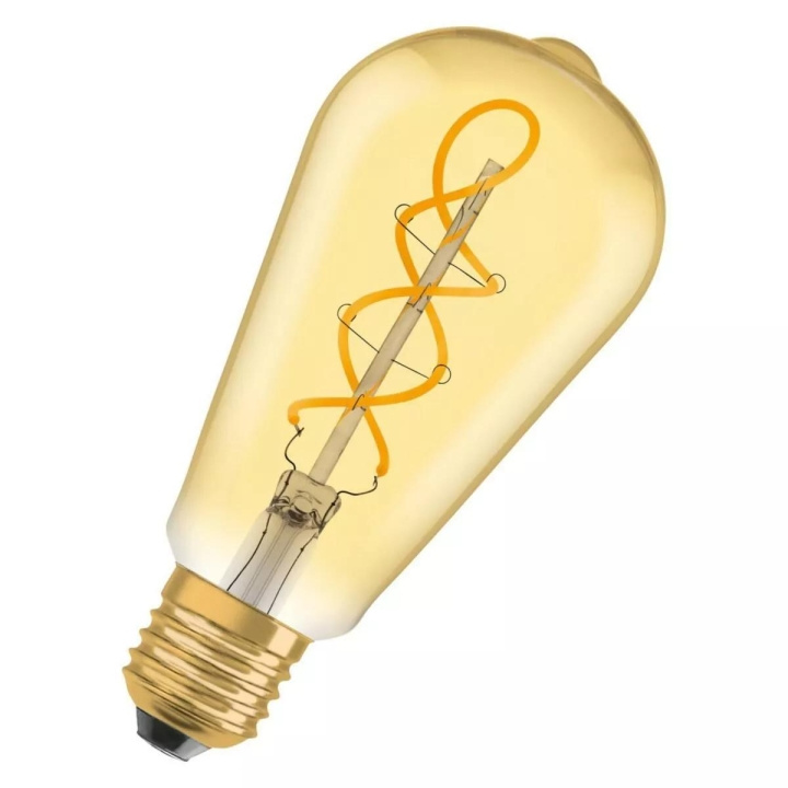 Osram 1906 LED edison gold filament 4W/820 (28W) E27 i gruppen HJEMMEELEKTRONIK / Lys / LED lamper hos TP E-commerce Nordic AB (C65108)
