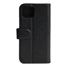 Essentials iPhone 13 PU wallet, 3 cards, Black i gruppen SMARTPHONES & TABLETS / Mobil Beskyttelse / Apple / iPhone 13 hos TP E-commerce Nordic AB (C65134)