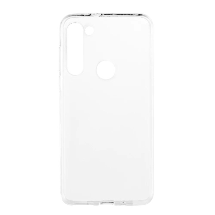 Essentials Motorola Moto G8 Power, TPU back cover, transparent i gruppen SMARTPHONES & TABLETS / Mobil Beskyttelse / Motorola hos TP E-commerce Nordic AB (C65183)