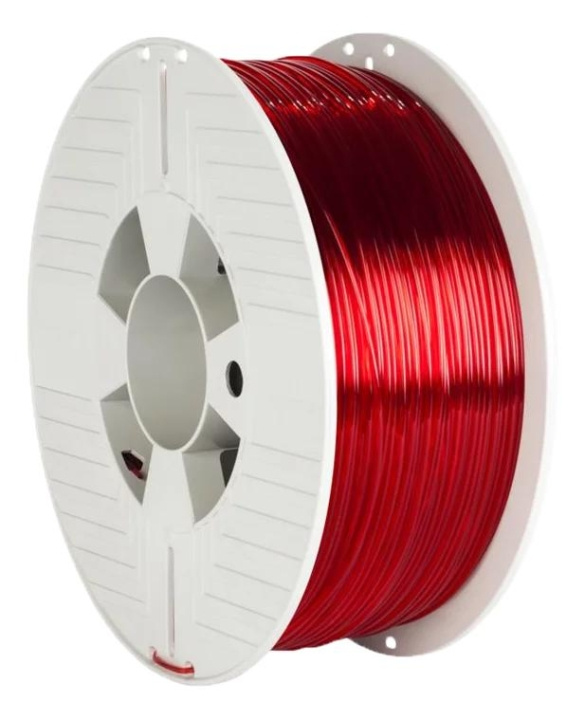 Verbatim 3D Pinter Filament PET-G 1.75mm 1kg red transparent i gruppen COMPUTERTILBEHØR / Printere og tilbehør / Printere / 3D-printere og tilbehør / Tillbehör hos TP E-commerce Nordic AB (C65264)