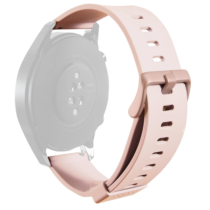 Puro Universal Silikon armband för klocka 22mm, Rose i gruppen SPORT, FRITID & HOBBY / Smartwatch & Aktivitetsmåler / Aktivitetsarmbånd hos TP E-commerce Nordic AB (C65274)