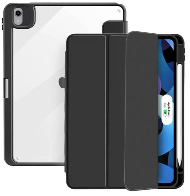 Puro iPad Mini 6th gen 2021 Zeta Smart Case, Black i gruppen SMARTPHONES & TABLETS / Tablet beskyttelse / Apple iPad hos TP E-commerce Nordic AB (C65304)