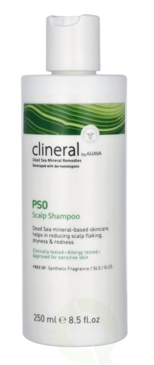 Ahava Clineral PSO Scalp Shampoo 250 ml i gruppen SKØNHED & HELSE / Hår og styling / Hårpleje / Shampoo hos TP E-commerce Nordic AB (C65441)