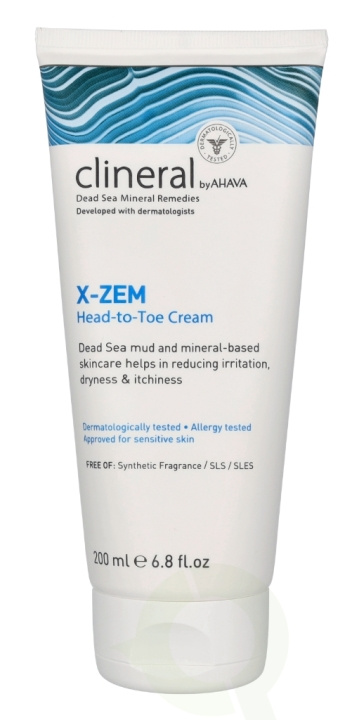 Ahava Clineral X-Zem Head-to-Toe Cream 200 ml i gruppen SKØNHED & HELSE / Hudpleje / Kropspleje / Body lotion hos TP E-commerce Nordic AB (C65445)