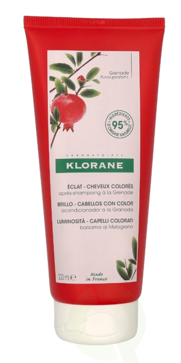 Klorane Protecting Conditioner With Pomegranate 200 ml i gruppen SKØNHED & HELSE / Hår og styling / Hårpleje / Balsam hos TP E-commerce Nordic AB (C65452)