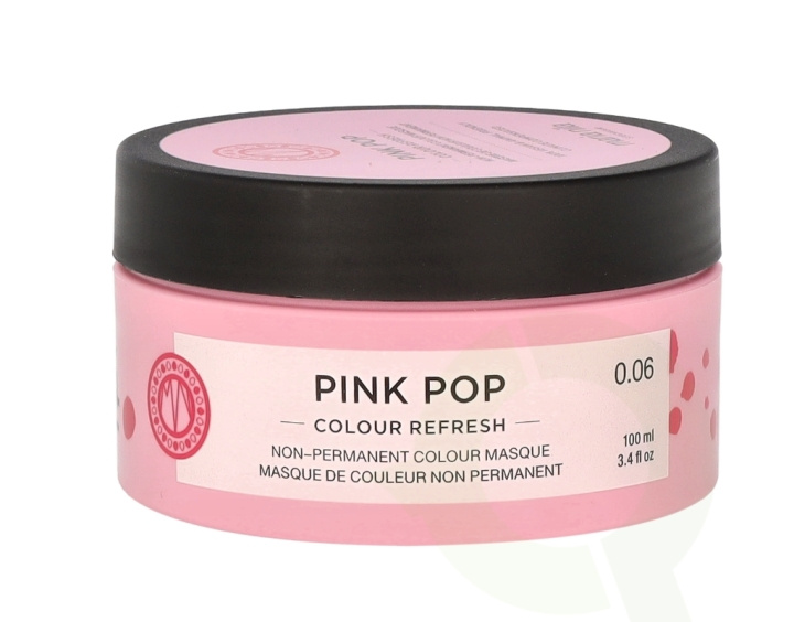 Maria Nila Colour Refresh Non-Pigmented Cream 100 ml 0.06 Pink Pop - Sulphate & Paraben Free i gruppen SKØNHED & HELSE / Hår og styling / Hår styling / Styling creme hos TP E-commerce Nordic AB (C65525)