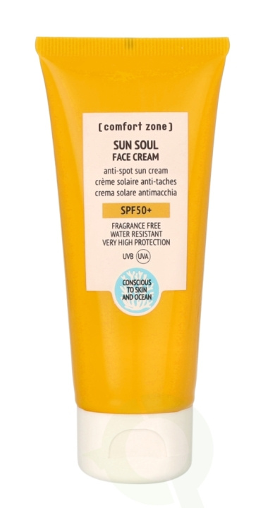 Comfort Zone Sun Soul Face Cream SPF50+ 60 ml i gruppen SKØNHED & HELSE / Hudpleje / Tanning / Solbeskyttelse hos TP E-commerce Nordic AB (C65576)