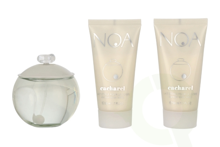 Cacharel Noa Giftset 200 ml Edt Spray 100ml/2x Body Lotion 50ml i gruppen SKØNHED & HELSE / Gaveæske / Gaveæske til hende hos TP E-commerce Nordic AB (C65661)