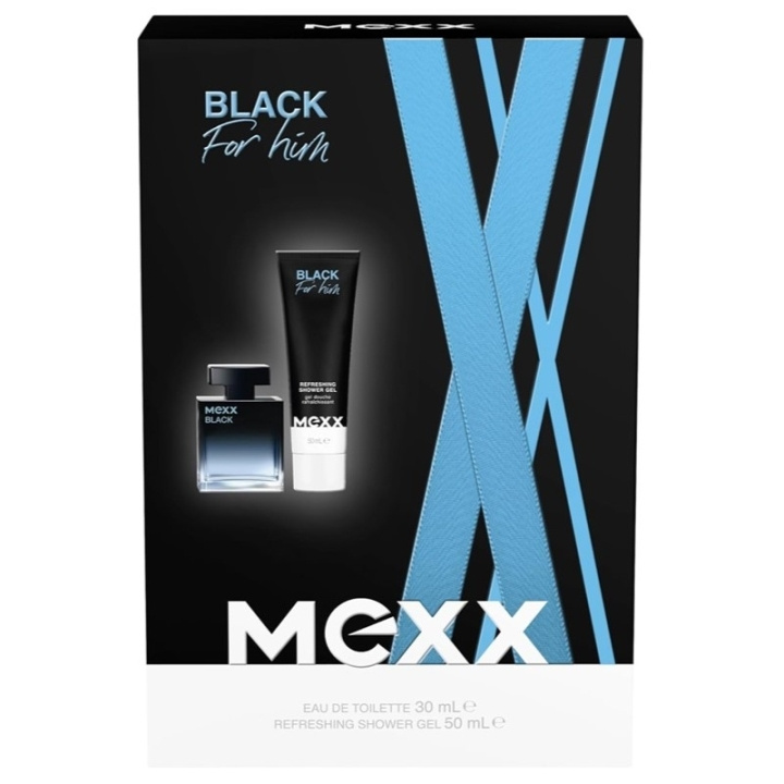 Mexx Giftset Mexx Black Man Edt 30ml + Shower Gel 50ml i gruppen SKØNHED & HELSE / Gaveæske / Gaveæske til ham hos TP E-commerce Nordic AB (C65710)