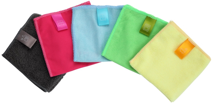 Nordic Quality Cleaning cloths, 5-pack i gruppen HJEM, HUS & HAVE / Rengøringsmidler / Øvrigt rengørings tilbehør hos TP E-commerce Nordic AB (C65790)