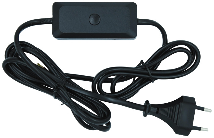 Nordic Quality Corddimmer 3-60vA 1,2+0,8m w. plug. Black i gruppen HJEM, HUS & HAVE / Elektricitet & Belysning / El-installation / Tilbehør hos TP E-commerce Nordic AB (C65840)