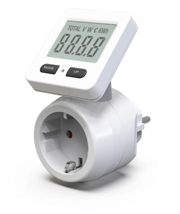 Nordic Quality Energy meter, 230V/16A i gruppen HJEM, HUS & HAVE / Smart hjem / Smart plugs hos TP E-commerce Nordic AB (C65873)