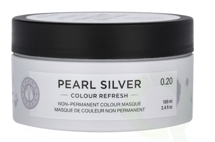 Maria Nila Colour Refresh Non-Permanent Colour Mask 100 ml 0.20 Pearl Silver i gruppen SKØNHED & HELSE / Hår og styling / Hårpleje / Hårmaske hos TP E-commerce Nordic AB (C66202)