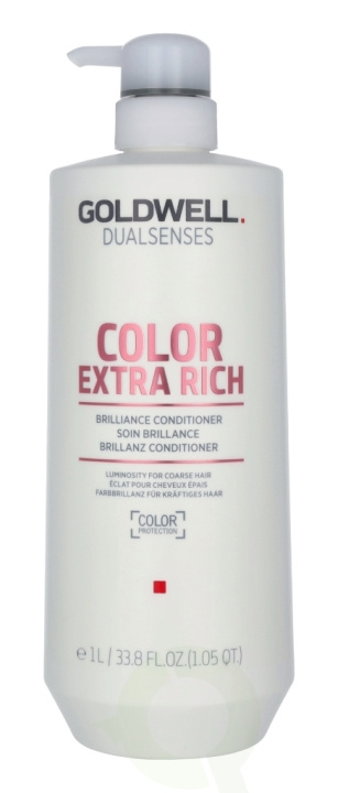Goldwell Dualsenses Color Extra Rich Brilliance Conditioner 1000 ml i gruppen SKØNHED & HELSE / Hår og styling / Hårpleje / Balsam hos TP E-commerce Nordic AB (C66256)