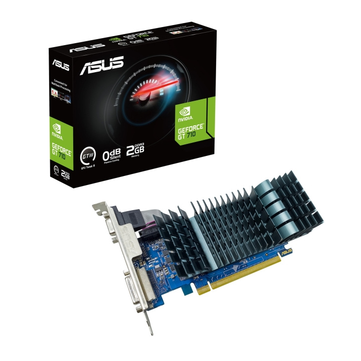 ASUS GeForce GT 710 EVO - 2GB i gruppen COMPUTERTILBEHØR / Computerkomponenter / Grafikkort hos TP E-commerce Nordic AB (C66322)