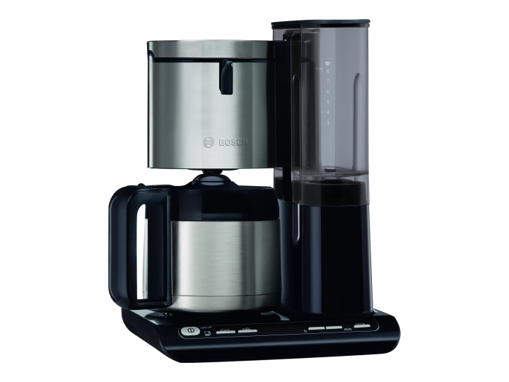 Bosch Styline TKA8A683 Kaffemaskine Sort i gruppen HJEM, HUS & HAVE / Husholdningsapparater / Kaffe og espresso hos TP E-commerce Nordic AB (C66603)