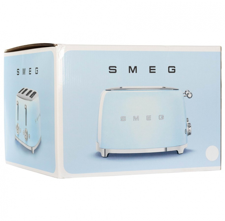 SMEG 50\'s Style TSF03WHEU Brødrister Hvid i gruppen HJEM, HUS & HAVE / Husholdningsapparater / Brødristere & Sandwich Makers / Brødristere hos TP E-commerce Nordic AB (C67225)