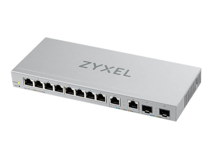 ZyXEL XGS1210-12 Switch 12-porte 2.5 Gigabit Ethernet i gruppen COMPUTERTILBEHØR / Netværk / Switches hos TP E-commerce Nordic AB (C67280)