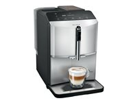 Siemens EQ.300 TF303E01 Automatisk kaffemaskine Lys sølv i gruppen HJEM, HUS & HAVE / Husholdningsapparater / Kaffe og espresso / Espressomaskiner hos TP E-commerce Nordic AB (C67307)