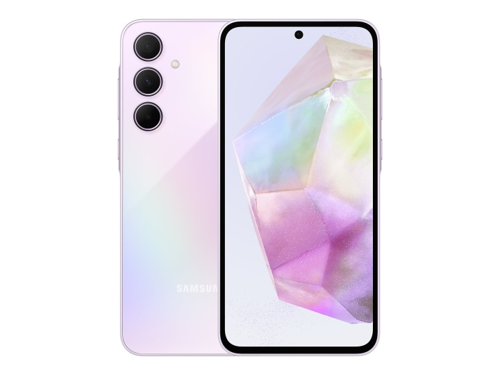 Samsung Galaxy A35 6.6 128GB Awesome lilac i gruppen SMARTPHONES & TABLETS / Mobiltelefoner & smartphones hos TP E-commerce Nordic AB (C67319)