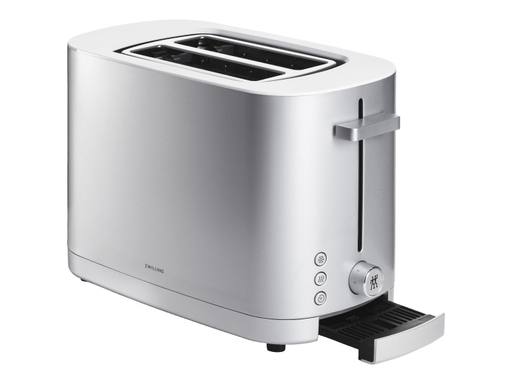 Zwilling Enfinigy Brødrister 1000W Sølv i gruppen HJEM, HUS & HAVE / Husholdningsapparater / Brødristere & Sandwich Makers / Brødristere hos TP E-commerce Nordic AB (C67478)