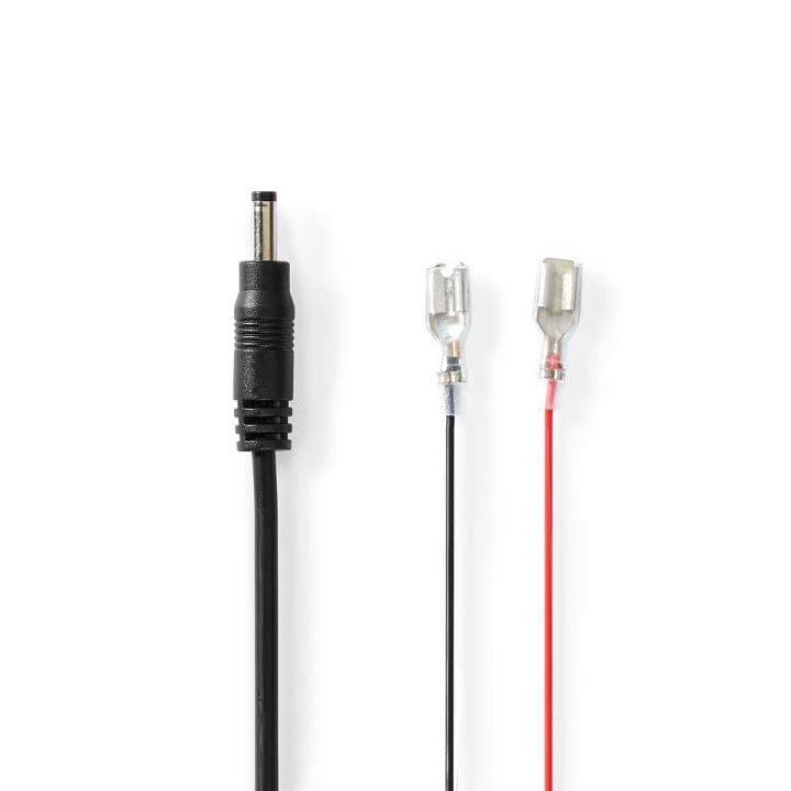 Nedis Strømkabel | DC Hunstik | F1 | Lige | Lige | Kobber | 2.00 m | Runde | PVC | Sort | Gaveæske i gruppen COMPUTERTILBEHØR / Kabler og adaptere / Interne / Strømkabler og adaptere hos TP E-commerce Nordic AB (C67632)