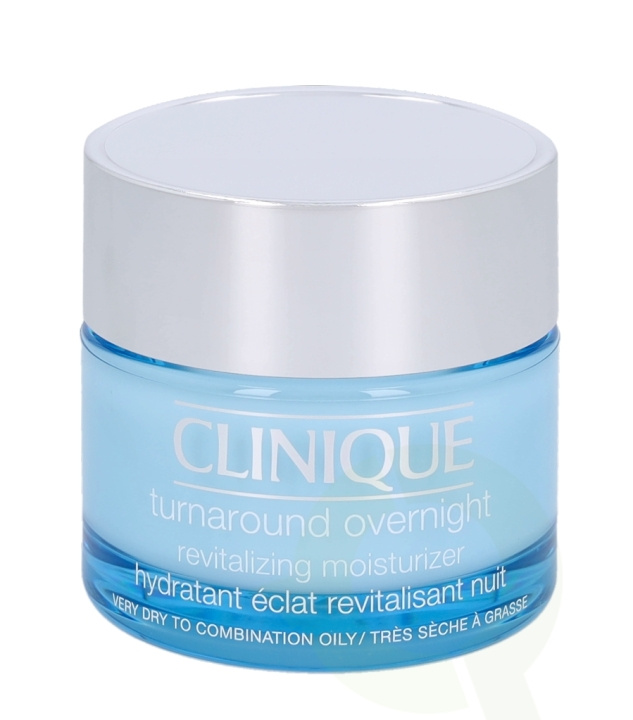 Clinique Turnaround Overnight Revitalizing Moistu. 50 ml Very Dry To Combination Oily i gruppen SKØNHED & HELSE / Hudpleje / Ansigt / Natcreme hos TP E-commerce Nordic AB (C67745)