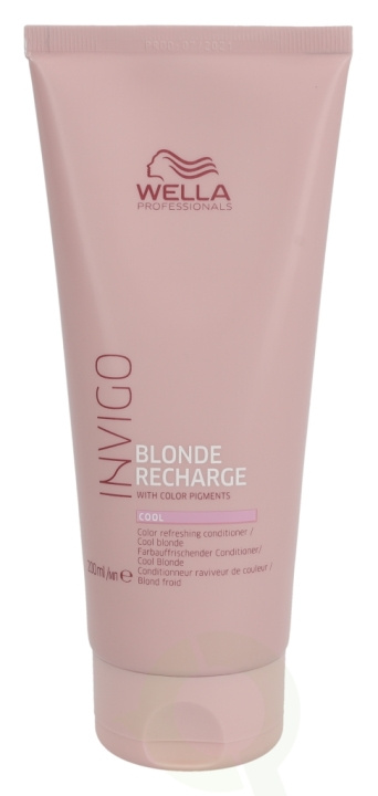 Wella Invigo - Blonde Recharge Conditioner 200 ml Cool i gruppen SKØNHED & HELSE / Hår og styling / Hårpleje / Balsam hos TP E-commerce Nordic AB (C67762)
