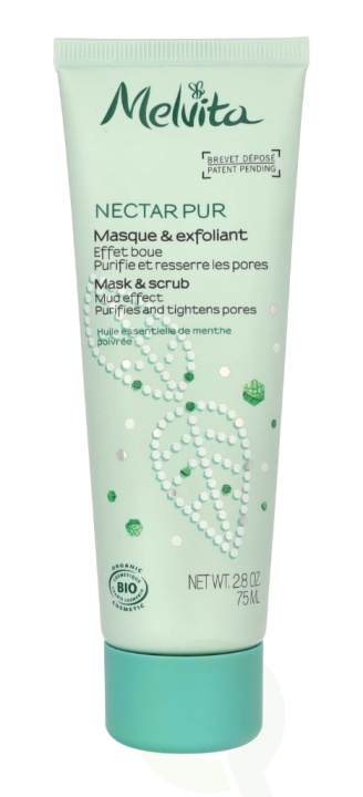 Melvita Nectar Pur Mask & Scrub 75 ml i gruppen SKØNHED & HELSE / Hudpleje / Ansigt / Masker hos TP E-commerce Nordic AB (C67801)