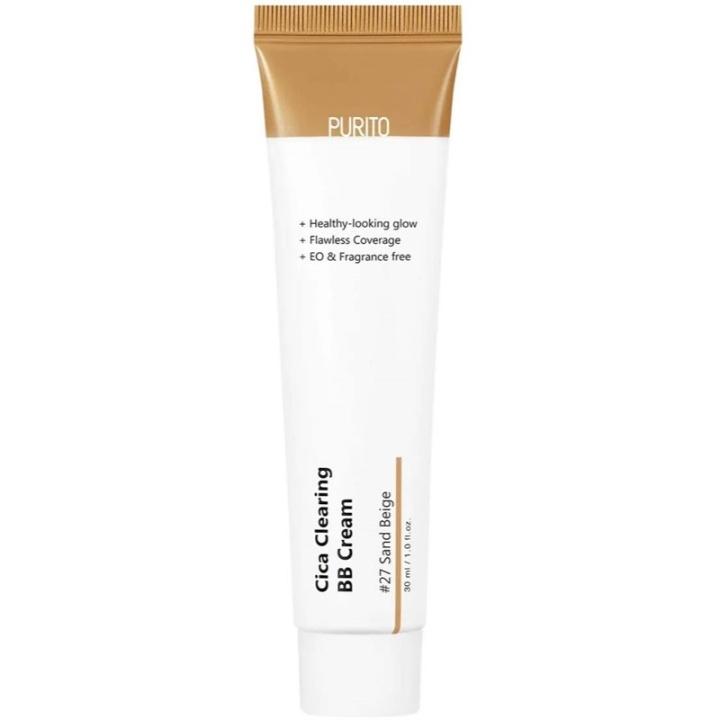 Purito Cica Clearing BB Cream #27 Sand Beige 30ml i gruppen SKØNHED & HELSE / Makeup / Makeup ansigt / CC/BB Cream hos TP E-commerce Nordic AB (C67820)