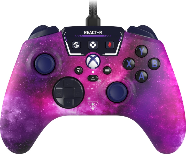 Turtle Beach React-R sonisk spilcontroller, Nebula, Xbox / PC i gruppen HJEMMEELEKTRONIK / Spilkonsoller og tilbehør / Xbox Series X / Tilbehør hos TP E-commerce Nordic AB (C68117)