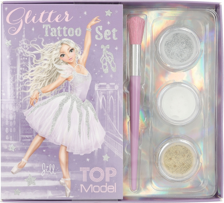 TOPModel BALLET - sæt til glittertatoveringer i gruppen LEGETØJ, BØRN & BABY / Legetøj / Udklædning hos TP E-commerce Nordic AB (C68207)