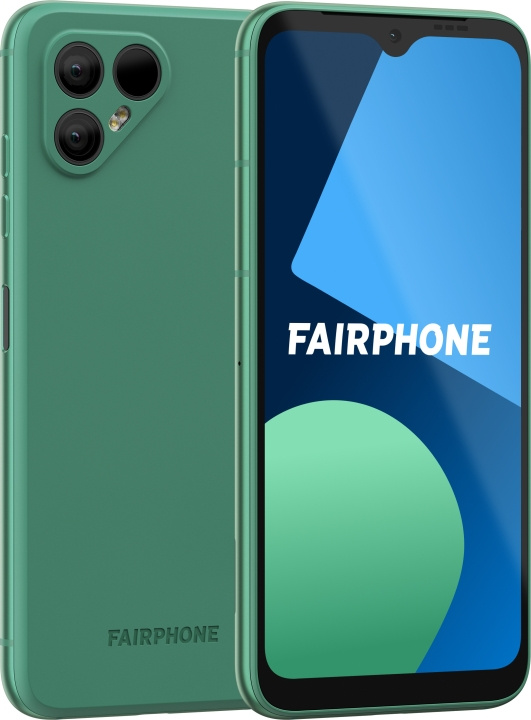 Fairphone 4 5G-telefon, 256/8 GB, grøn i gruppen SMARTPHONES & TABLETS / Mobiltelefoner & smartphones hos TP E-commerce Nordic AB (C69021)