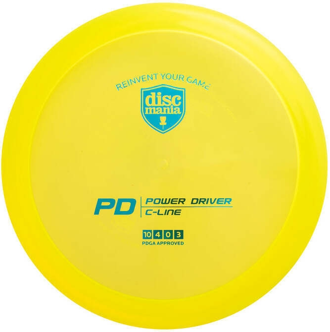 Discmania Originals C-line PD-driver, gul i gruppen SPORT, FRITID & HOBBY / Sportsudstyr / Frisbee golf hos TP E-commerce Nordic AB (C69035)