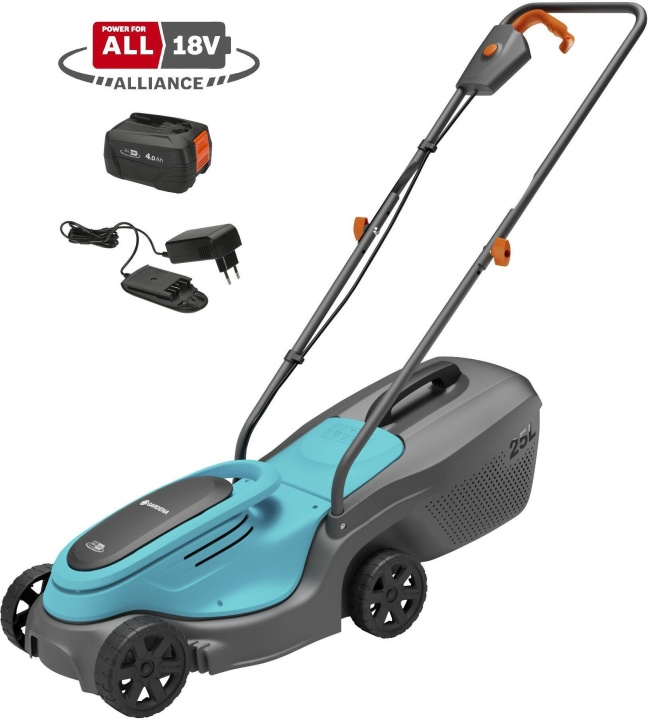 GARDENA PowerMax 30/18V P4A batteridrevet plæneklipper i gruppen HJEM, HUS & HAVE / Have og gårdhave / Haveværktøjer hos TP E-commerce Nordic AB (C69076)