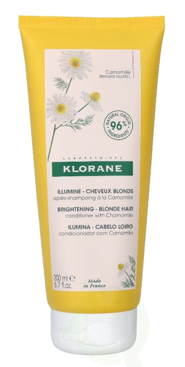 Klorane Blond Highlights Conditioner With Cham. 200 ml i gruppen SKØNHED & HELSE / Hår og styling / Hårpleje / Balsam hos TP E-commerce Nordic AB (C69454)