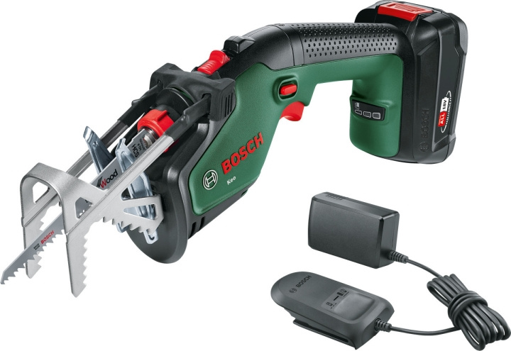 Bosch Keo 18 akku-kædesav, med 2,0 Ah batteri i gruppen HJEM, HUS & HAVE / Værktøj / Øvrigt elværktøj hos TP E-commerce Nordic AB (C69496)