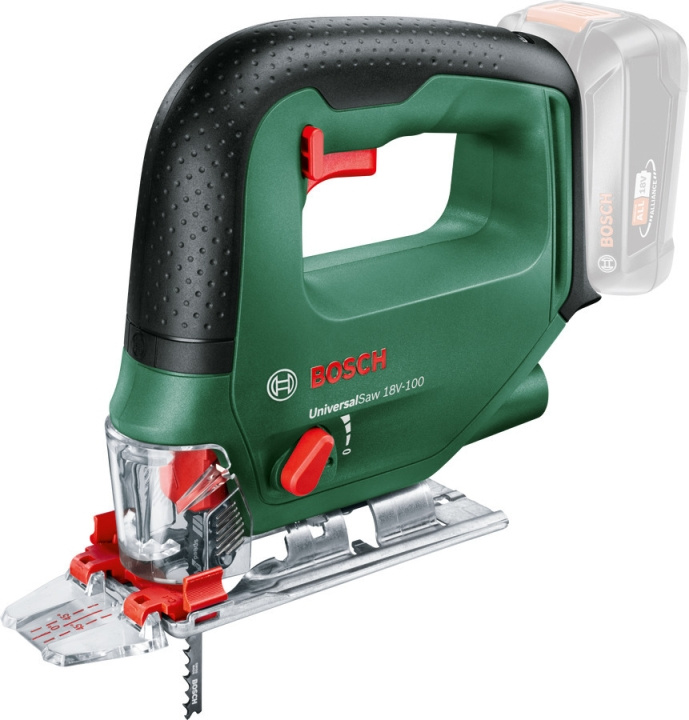 Bosch UniversalSaw 18V-100 Solo akku-stiksav, uden batteri i gruppen HJEM, HUS & HAVE / Værktøj / Øvrigt elværktøj hos TP E-commerce Nordic AB (C69506)