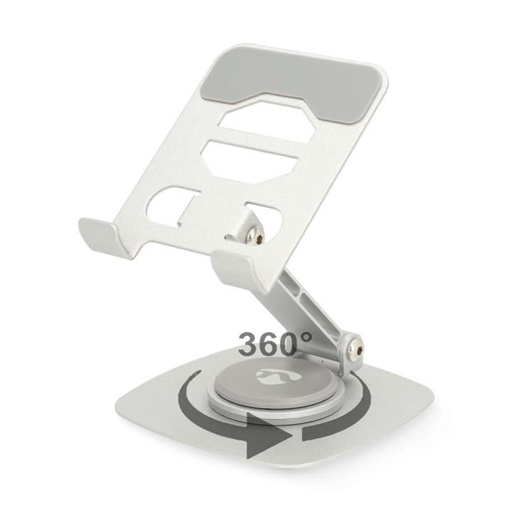 Nedis Telefon Holder | Universal | Fuldt Bevægeligt | Sølv i gruppen SMARTPHONES & TABLETS / Øvrigt tilbehør / Docks, Stativ og Holder hos TP E-commerce Nordic AB (C69693)