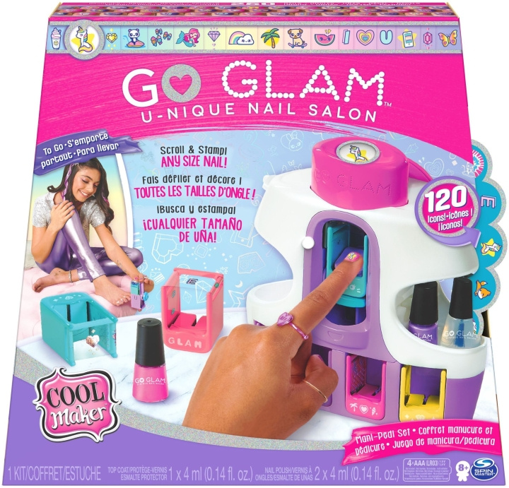 Cool Maker Go Glam U-Nique neglesalon i gruppen LEGETØJ, BØRN & BABY / Legetøj / Eksperiment og gør det selv hos TP E-commerce Nordic AB (C69935)