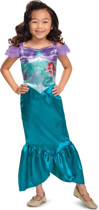 Disguise Ariel Basic Plus kostume, 4-6 år, 99-123 cm i gruppen LEGETØJ, BØRN & BABY / Legetøj / Udklædning hos TP E-commerce Nordic AB (C69954)