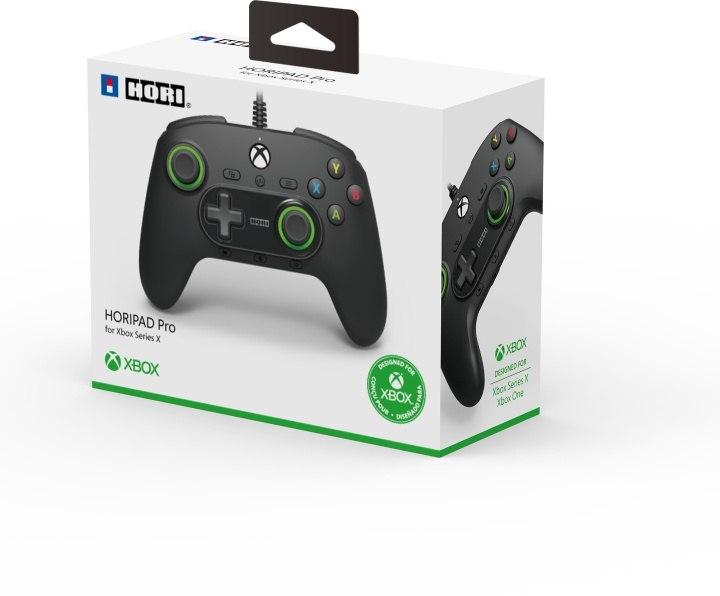 HORI Horipad Pro spilcontroller, Xbox / PC i gruppen HJEMMEELEKTRONIK / Spilkonsoller og tilbehør / Xbox Series X / Tilbehør hos TP E-commerce Nordic AB (C70080)