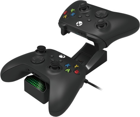 HORI dobbelt opladningsstation, Xbox i gruppen HJEMMEELEKTRONIK / Spilkonsoller og tilbehør / Xbox Series X / Tilbehør hos TP E-commerce Nordic AB (C70152)
