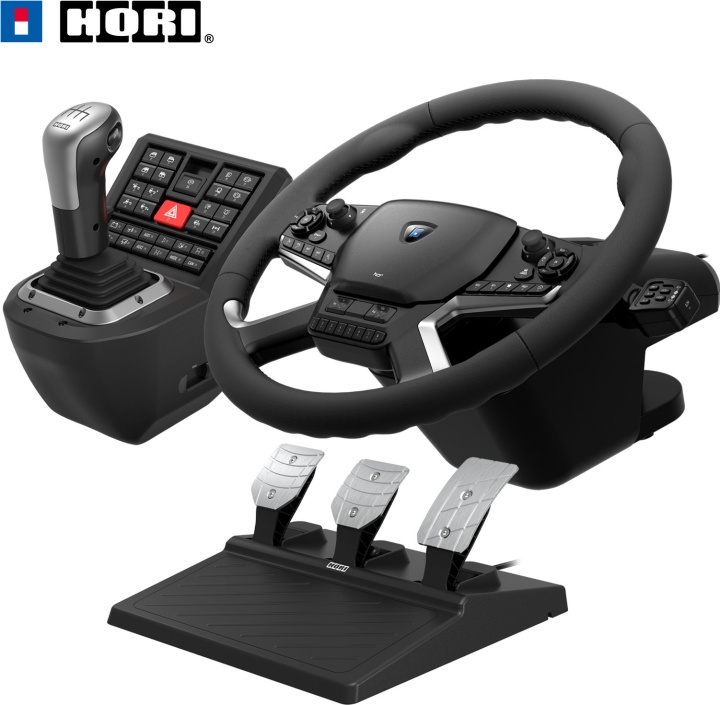 HORI Force Feedback Truck Control System, PC i gruppen COMPUTERTILBEHØR / GAMING / Rat & Joysticks hos TP E-commerce Nordic AB (C70158)