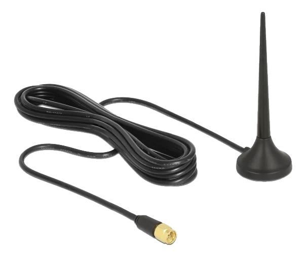 DeLOCK LTE/GSM/UMTS Antenna SMA plug 3dBi fixed omnidirectional i gruppen COMPUTERTILBEHØR / Netværk / Netværkskort / USB hos TP E-commerce Nordic AB (C70472)